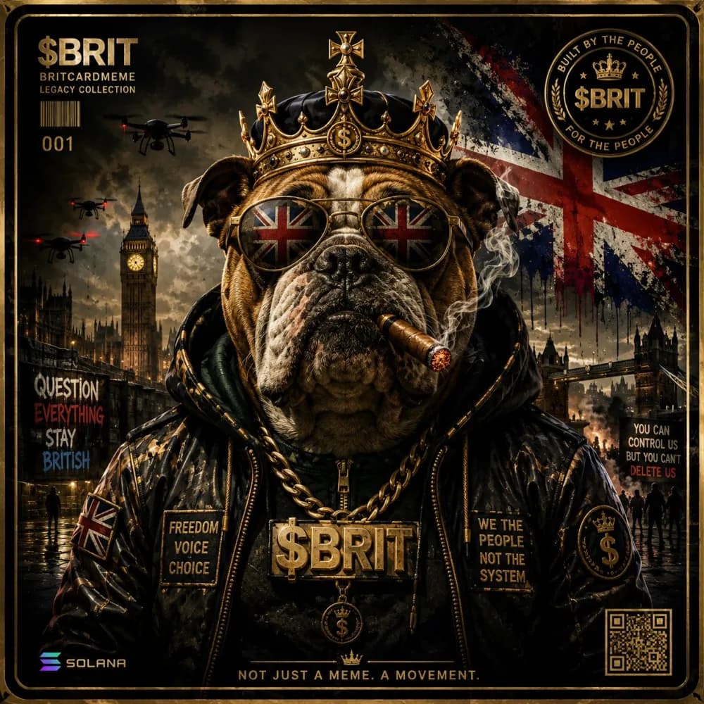 BritCard #1 — The Dog Bollox Collection