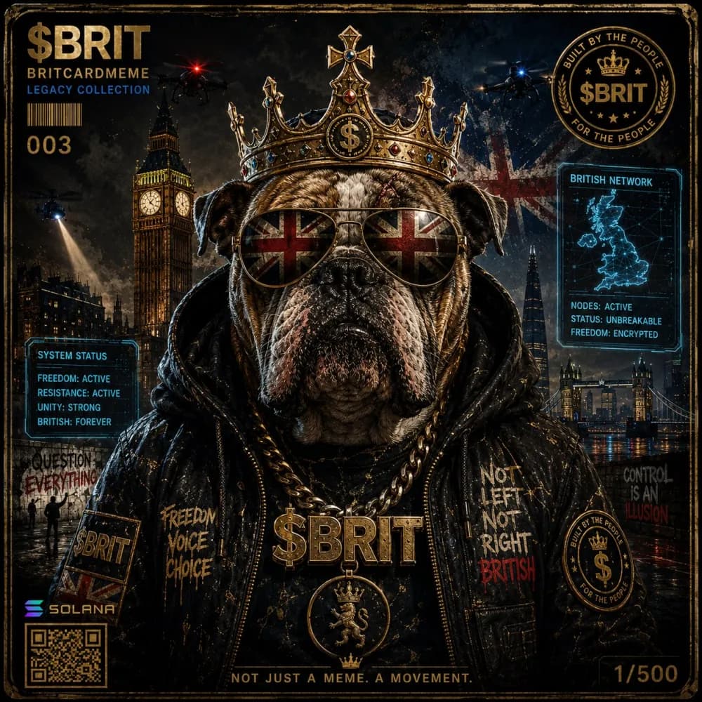 BritCard #3 — The Dog Bollox Collection