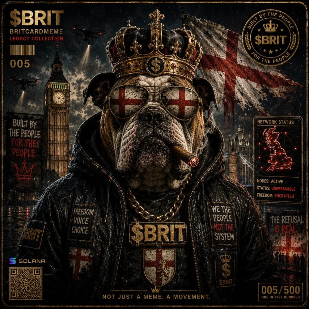 BritCard #5 — The Dog Bollox Collection