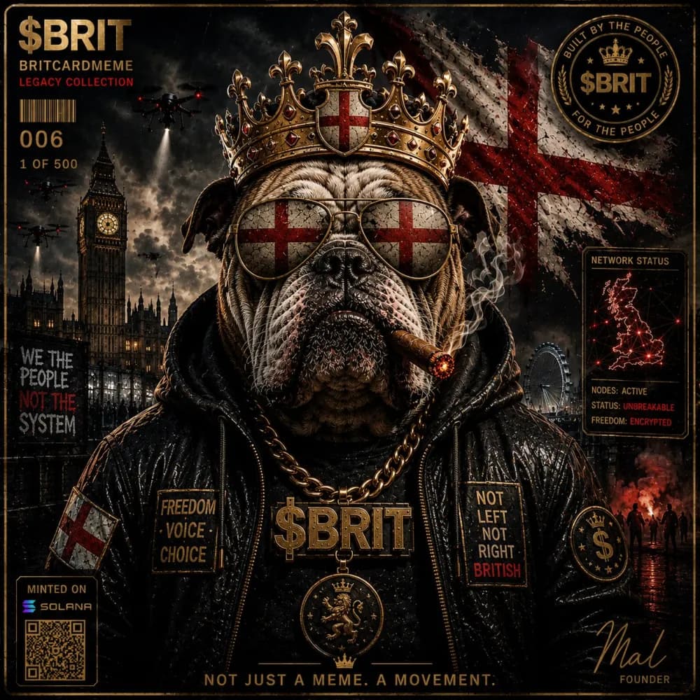 BritCard #6 — The Dog Bollox Collection