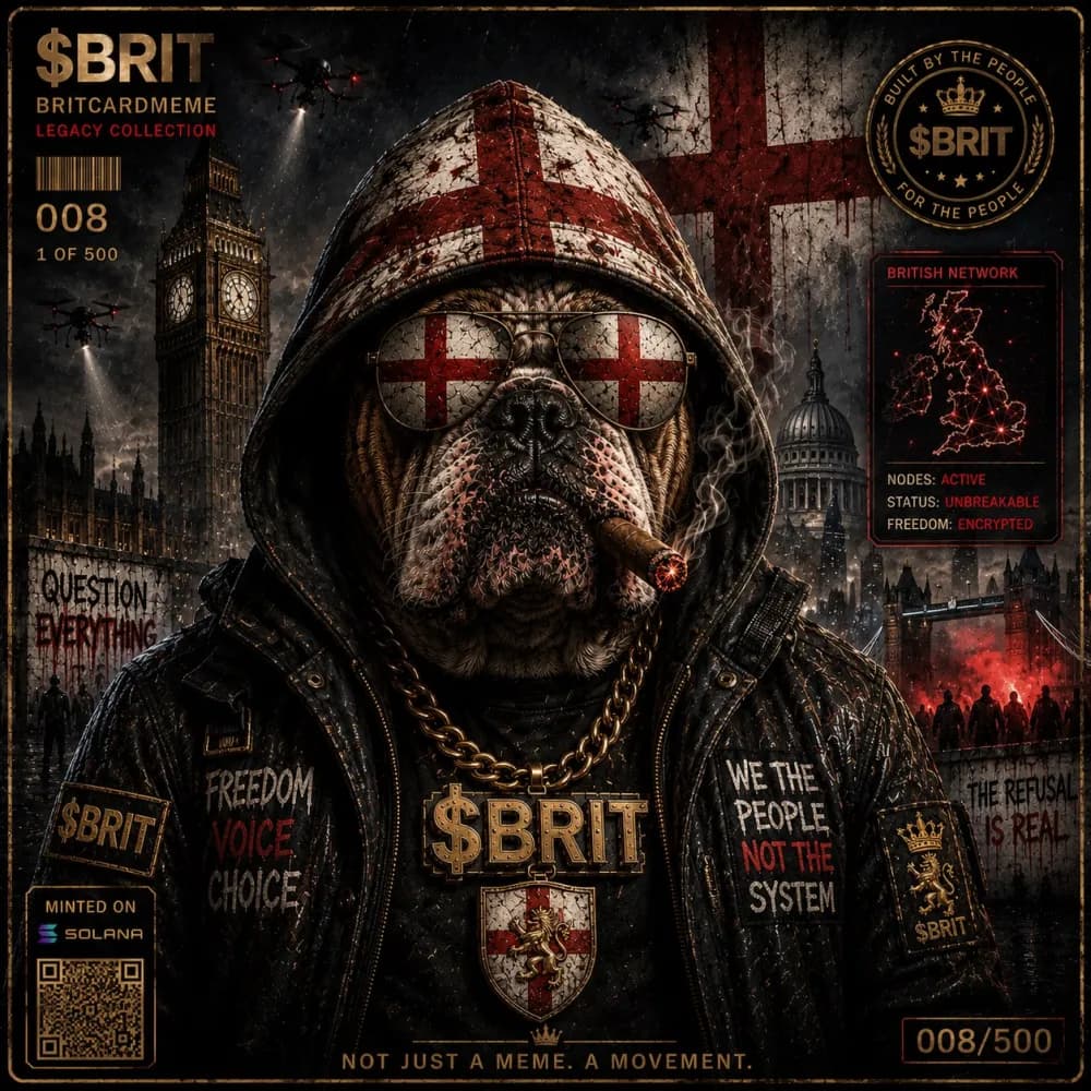 BritCard #8 — The Dog Bollox Collection