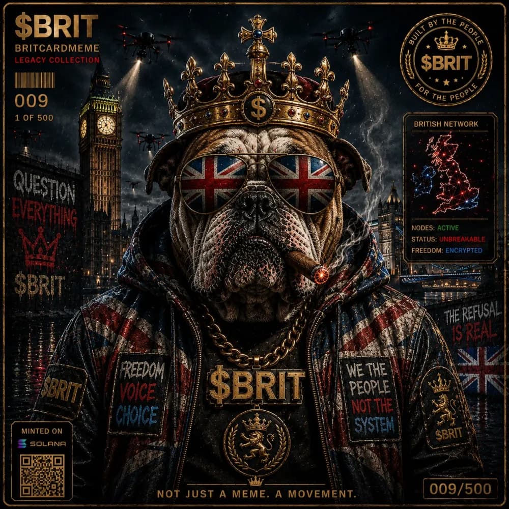 BritCard #9 — The Dog Bollox Collection