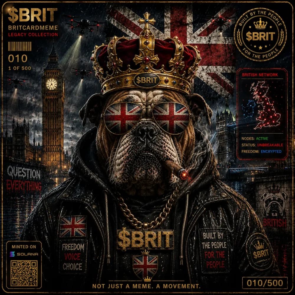 BritCard #10 — The Dog Bollox Collection