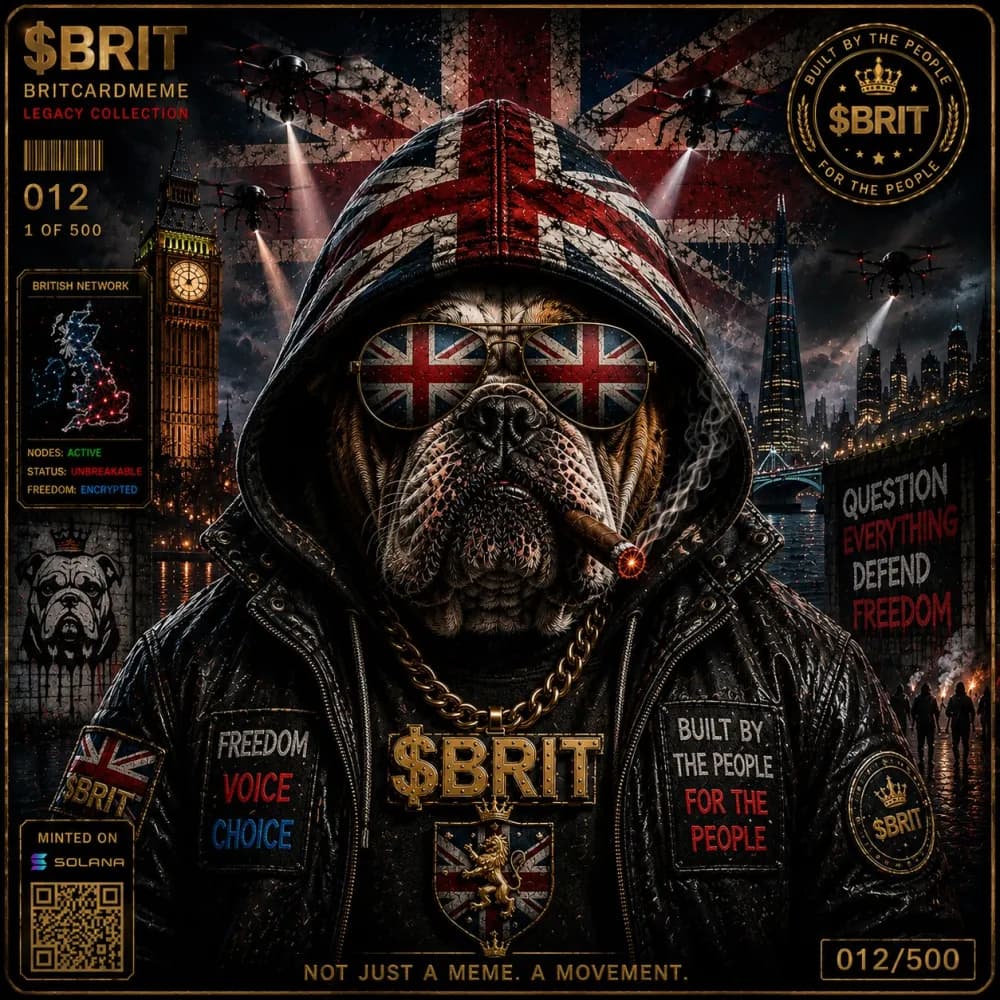 BritCard #12 — The Dog Bollox Collection