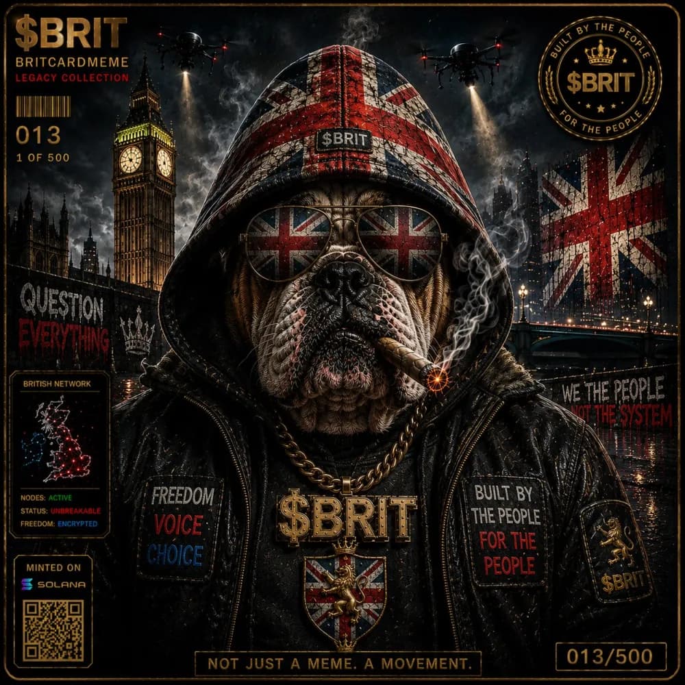BritCard #13 — The Dog Bollox Collection