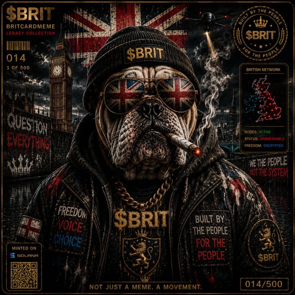 BritCard #14 — The Dog Bollox Collection
