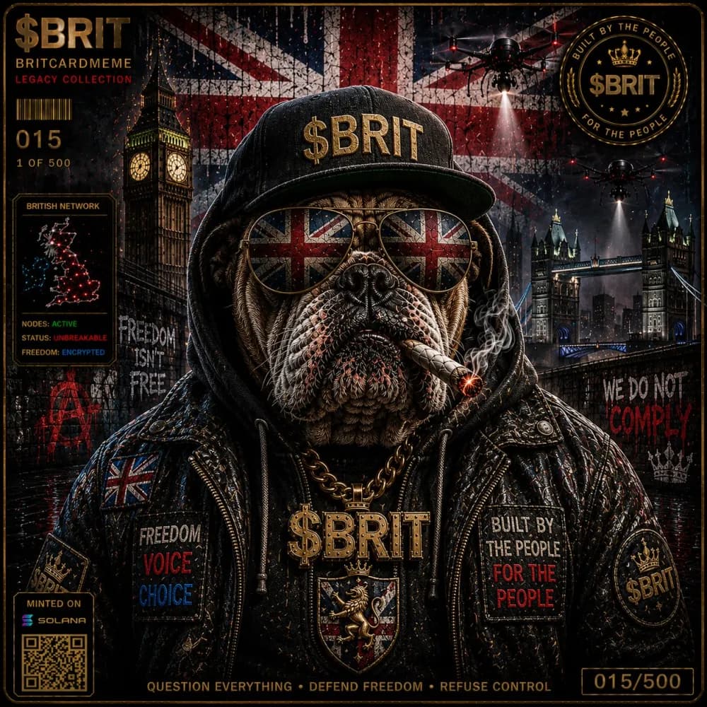 BritCard #15 — The Dog Bollox Collection