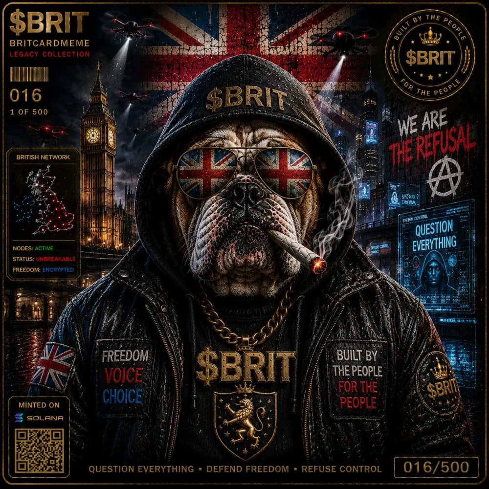 BritCard #16 — The Dog Bollox Collection