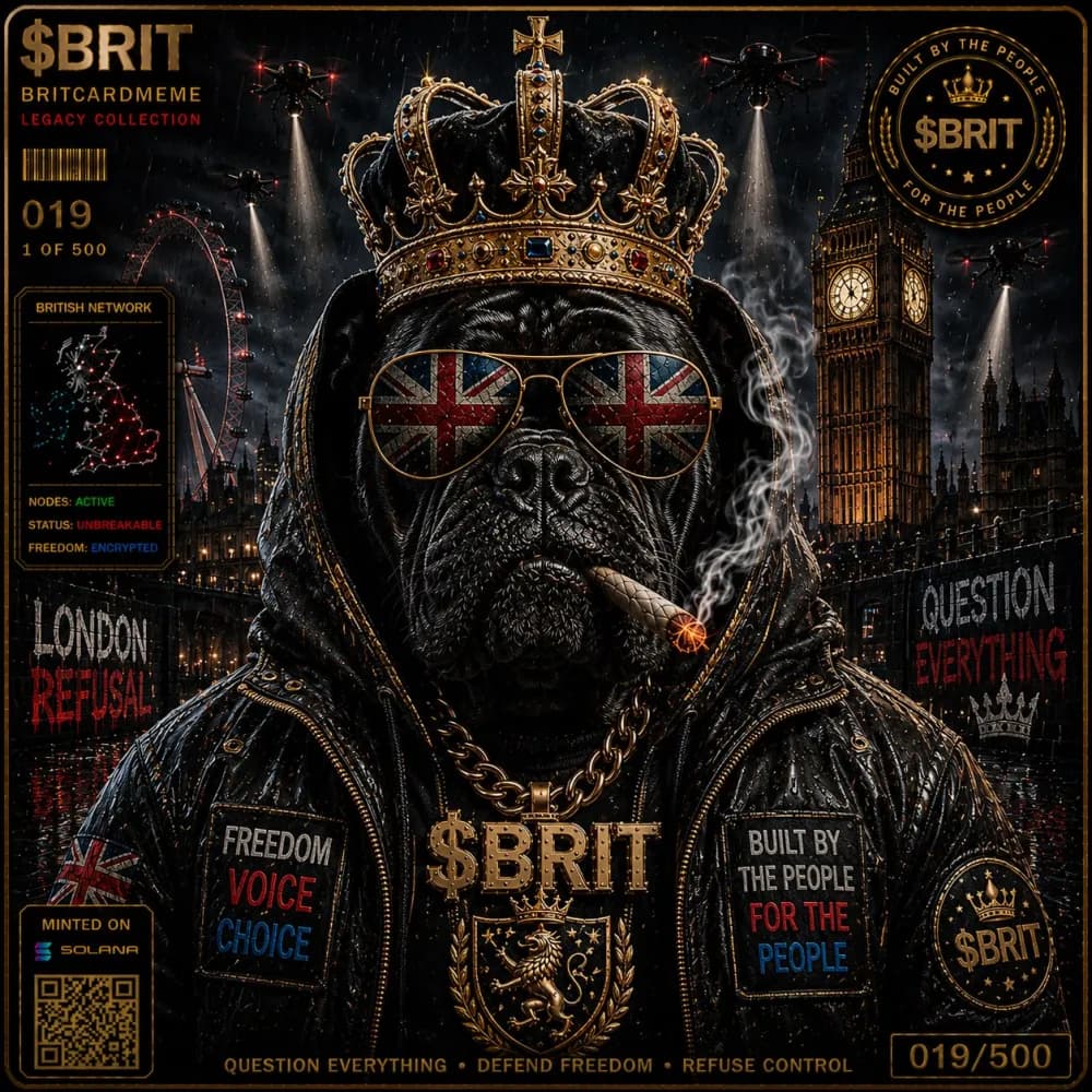 BritCard #19 — The Dog Bollox Collection