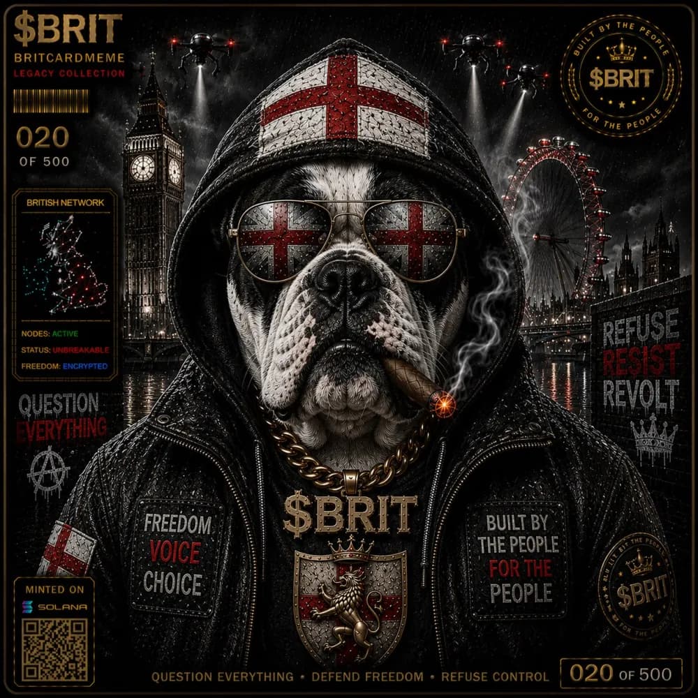 BritCard #20 — The Dog Bollox Collection