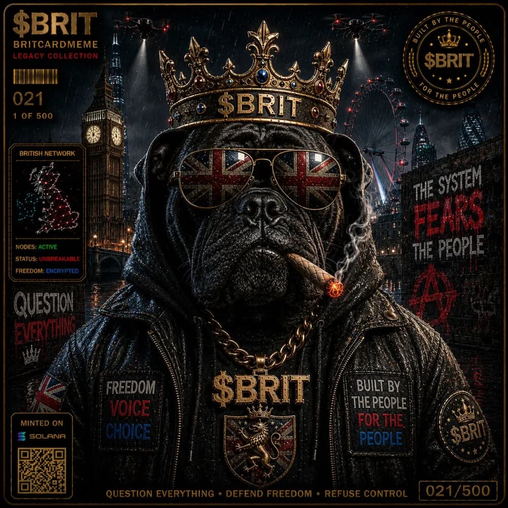 BritCard #21 — The Dog Bollox Collection