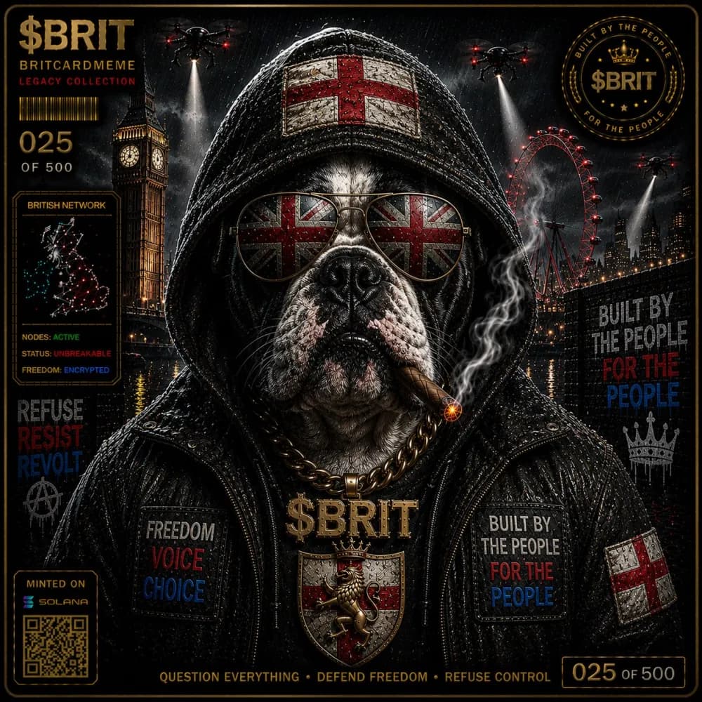 BritCard #25 — The Dog Bollox Collection