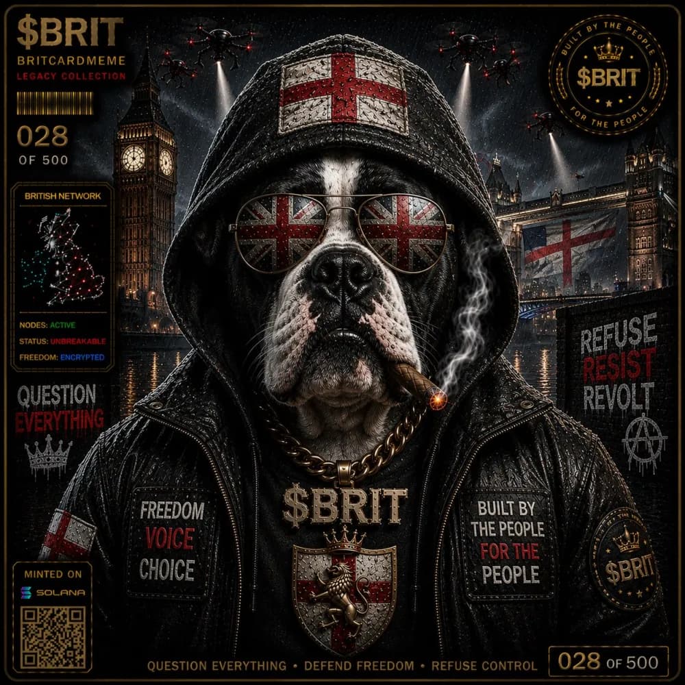 BritCard #28 — The Dog Bollox Collection