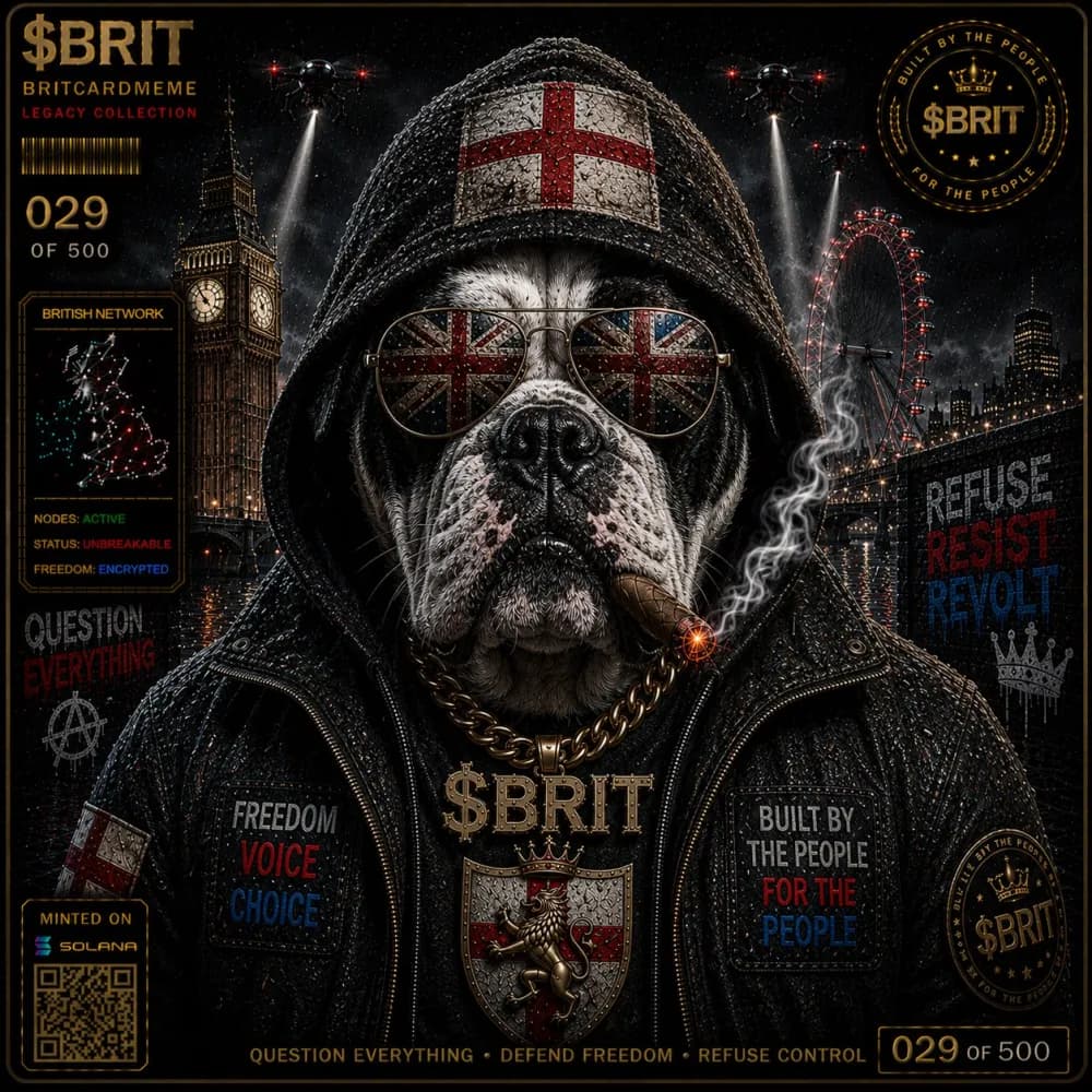 BritCard #29 — The Dog Bollox Collection