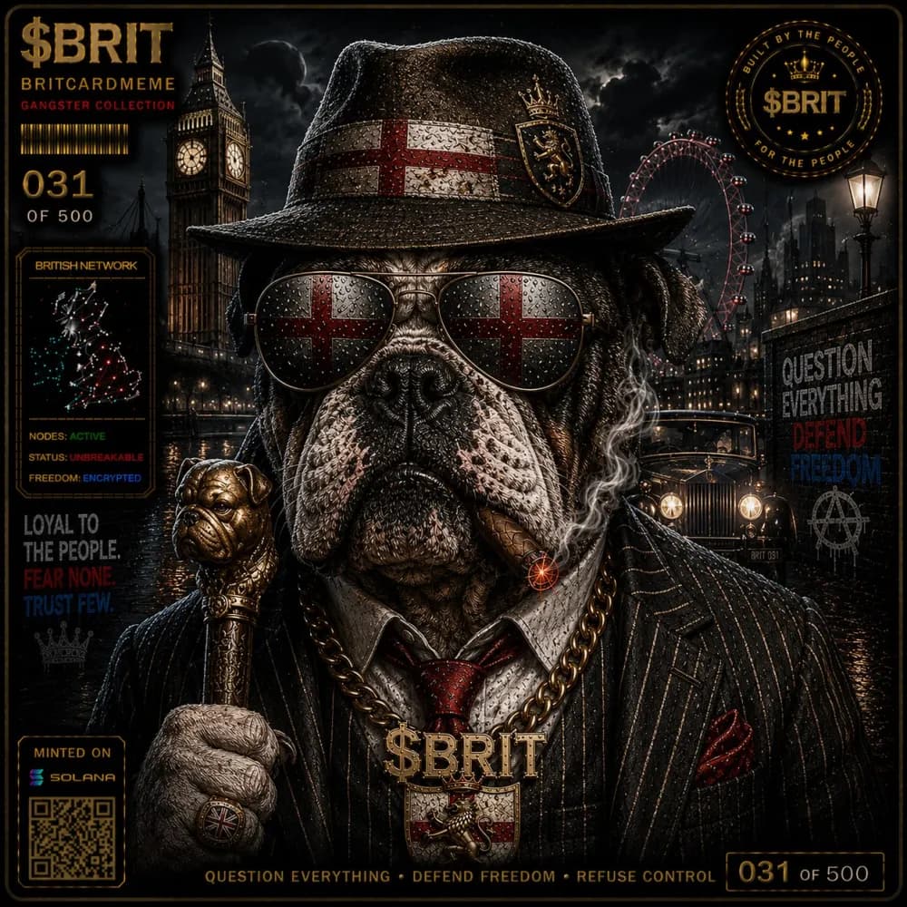 BritCard #31 — The Dog Bollox Collection