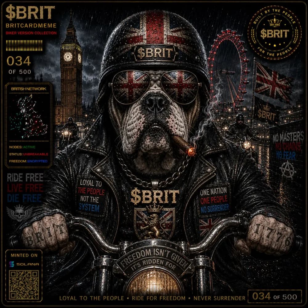 BritCard #34 — The Dog Bollox Collection