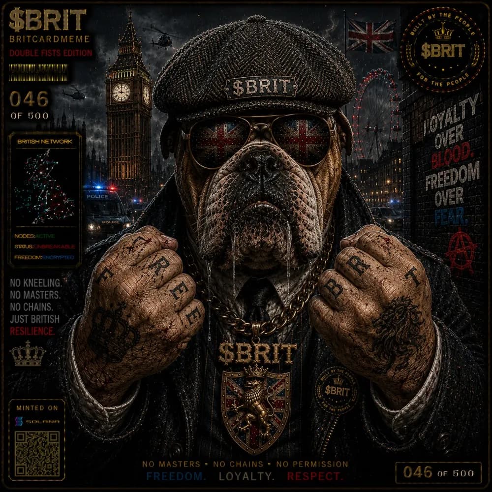 BritCard #46 — The Dog Bollox Collection