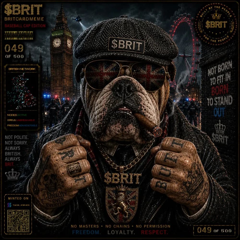 BritCard #49 — The Dog Bollox Collection