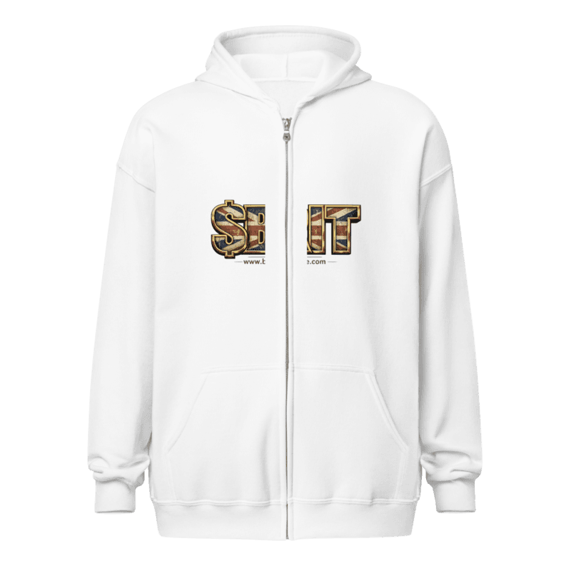 $BRIT Flag Logo Zip Hoodie