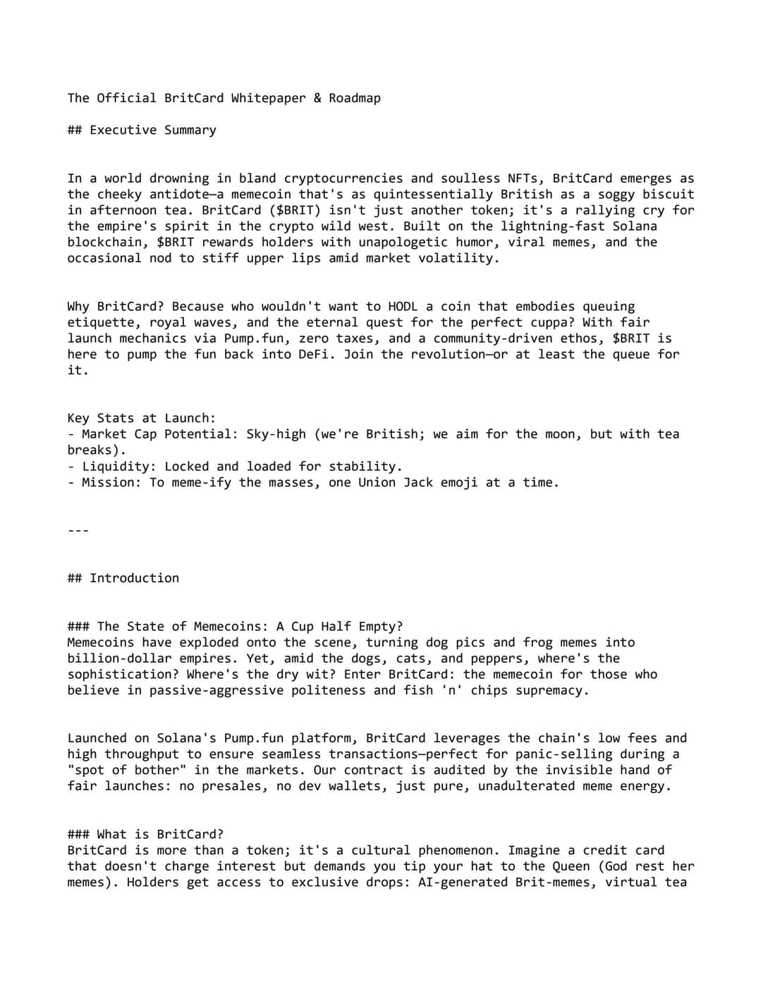 BritCardMeme whitepaper Page 1